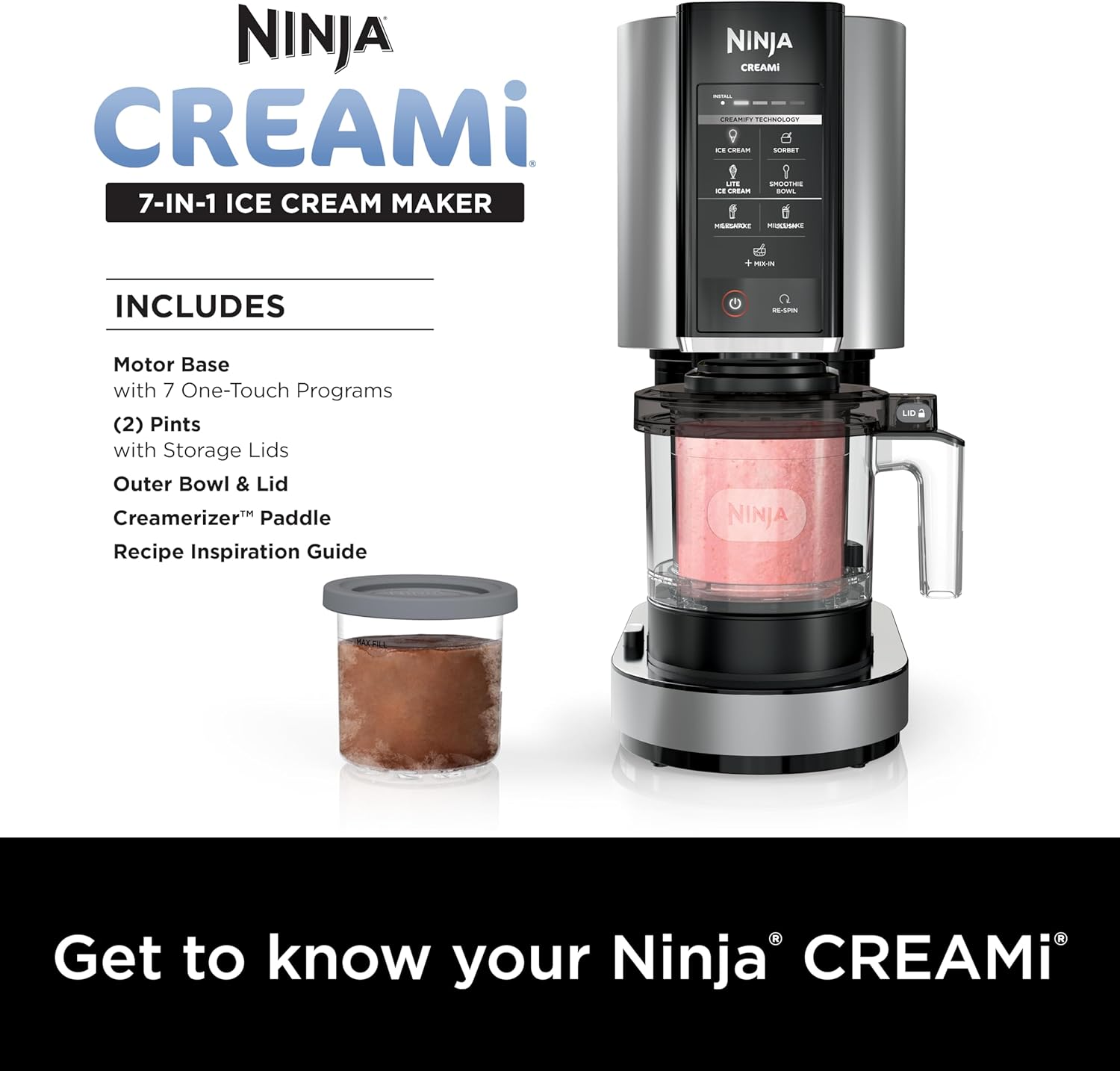 Ninja NC301 CREAMi Ice Cream Maker
