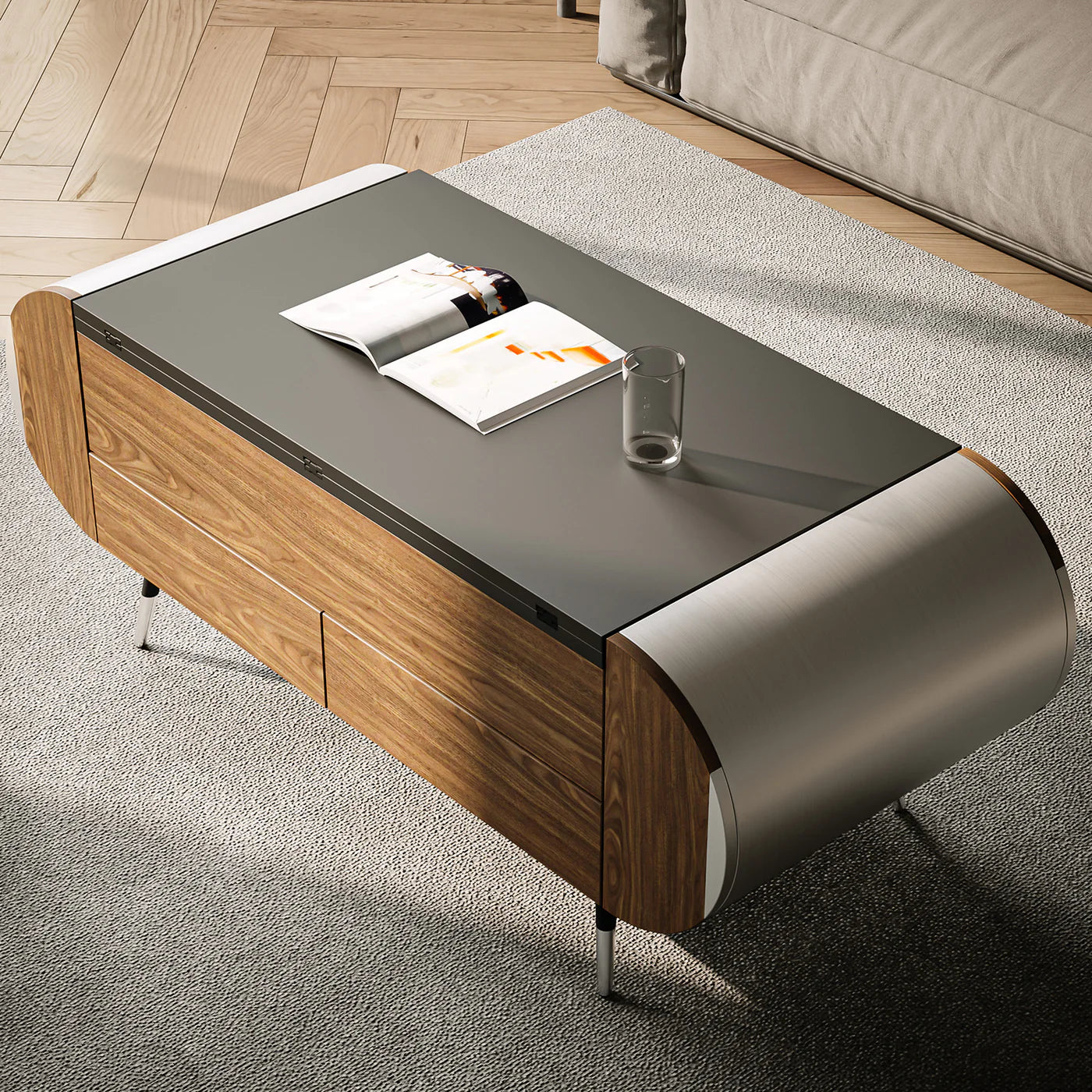 Capsule Lift-Top Coffee Table