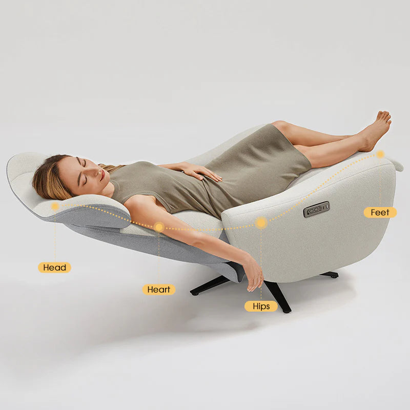 Sillón reclinable eléctrico monoplaza SwanSing Zero Gravity 