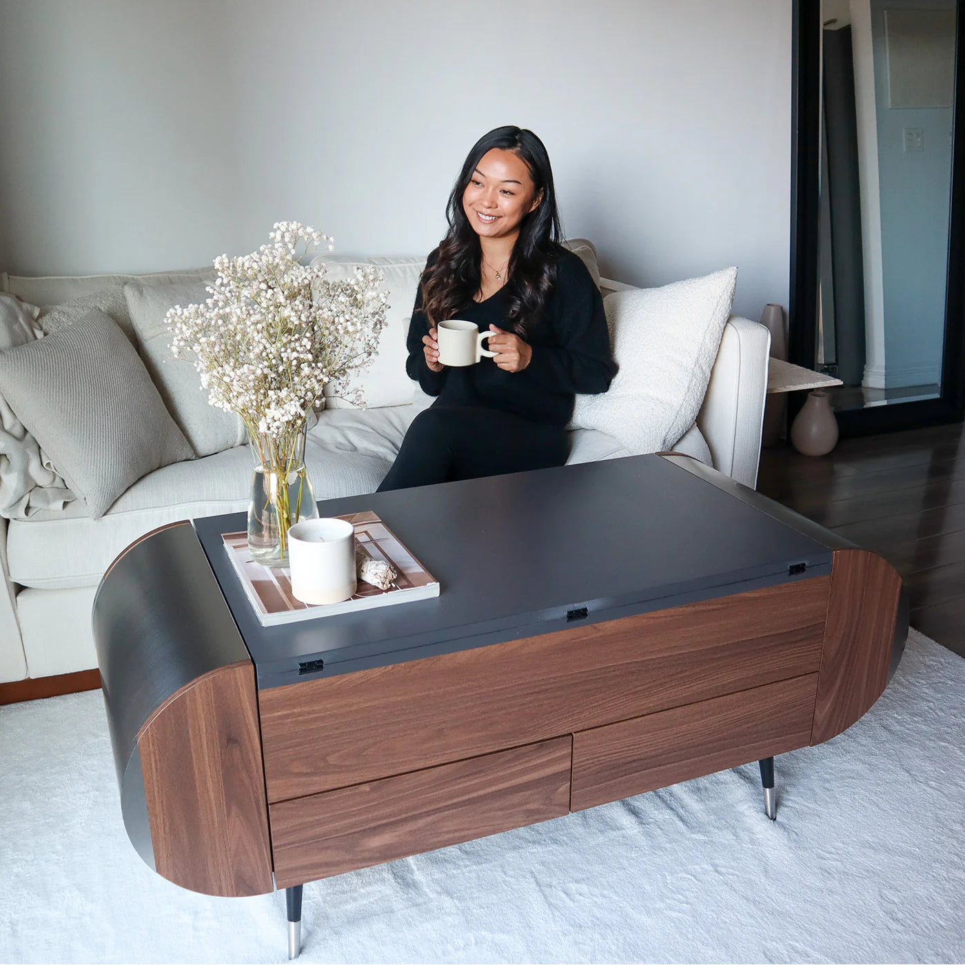 Capsule Lift-Top Coffee Table