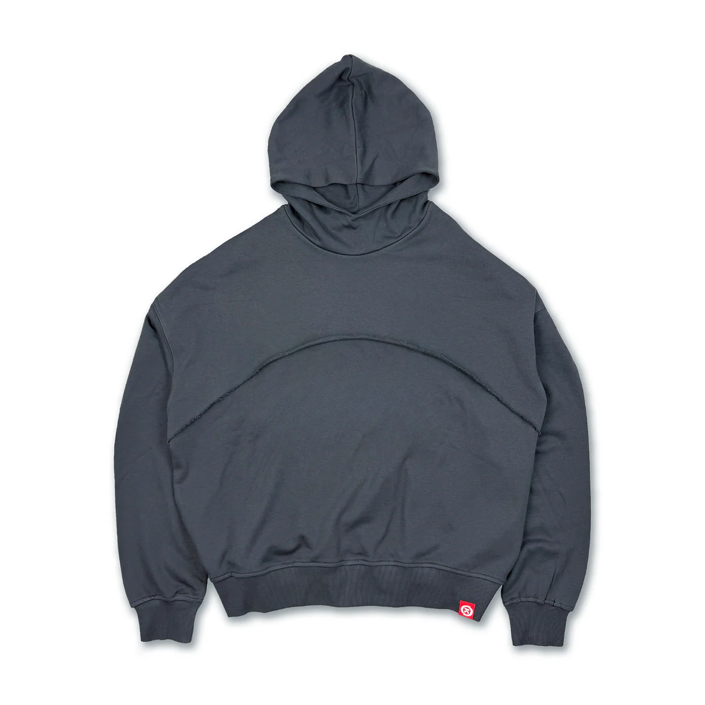 Oversized Grey Anime Hoodie