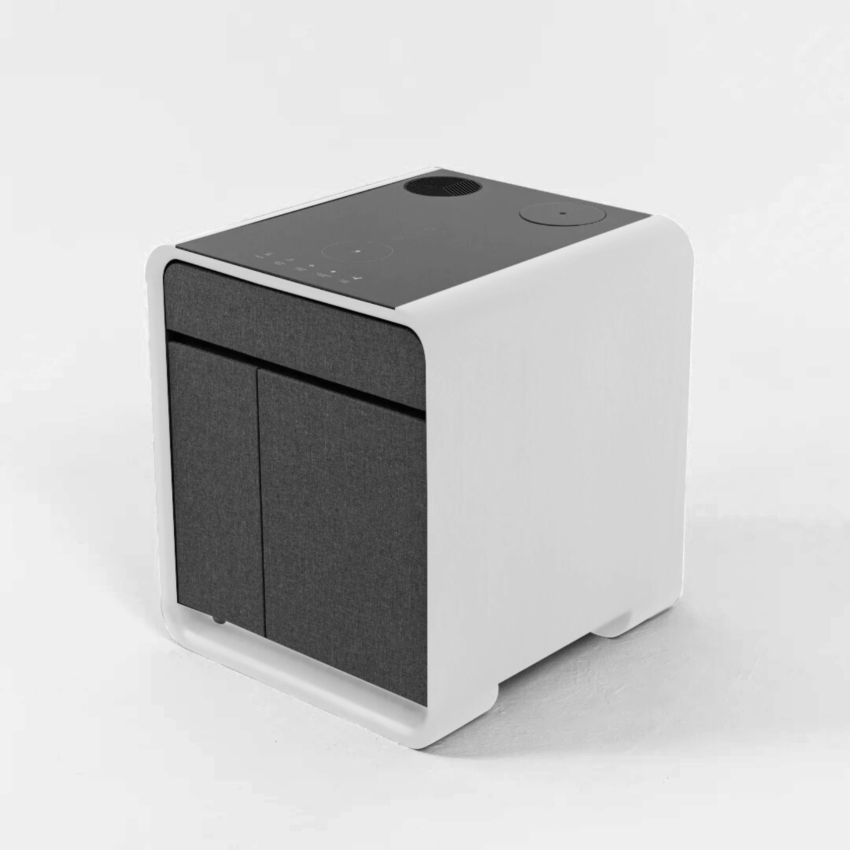 LuxeCube – Smart Air Purifying Table with Fridge